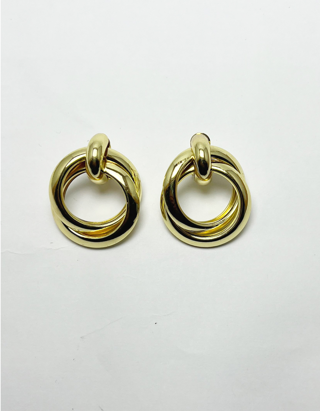 Knotted Twist Hoops