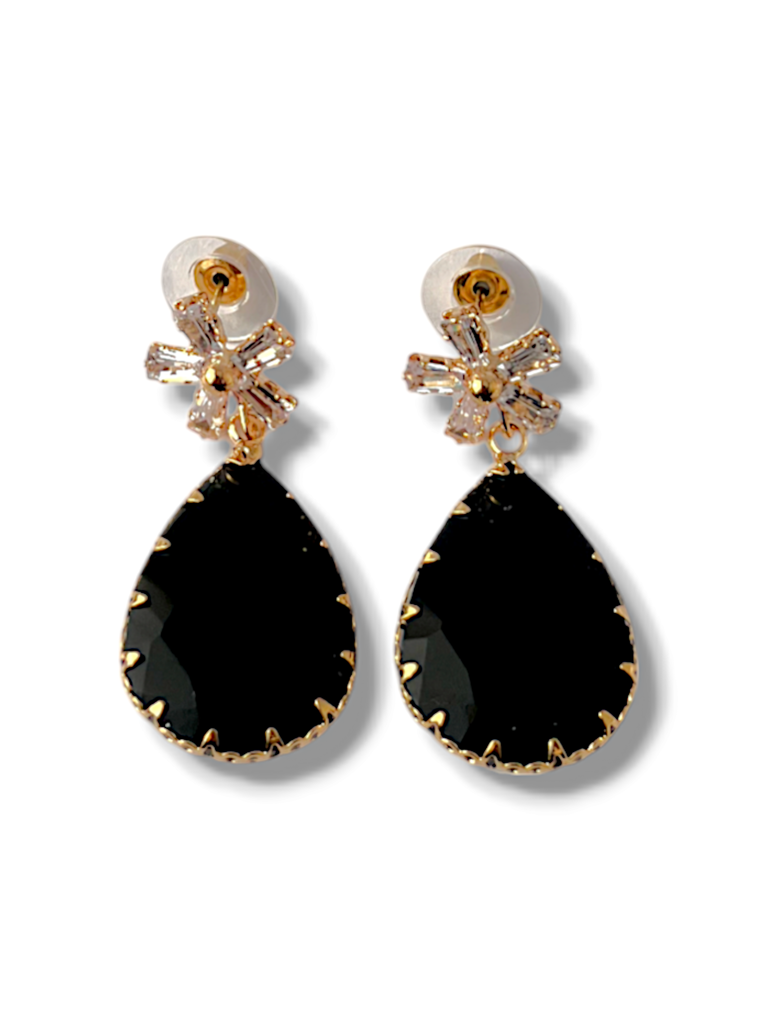 Elegant Teardrop Crystal Earrings Collection
