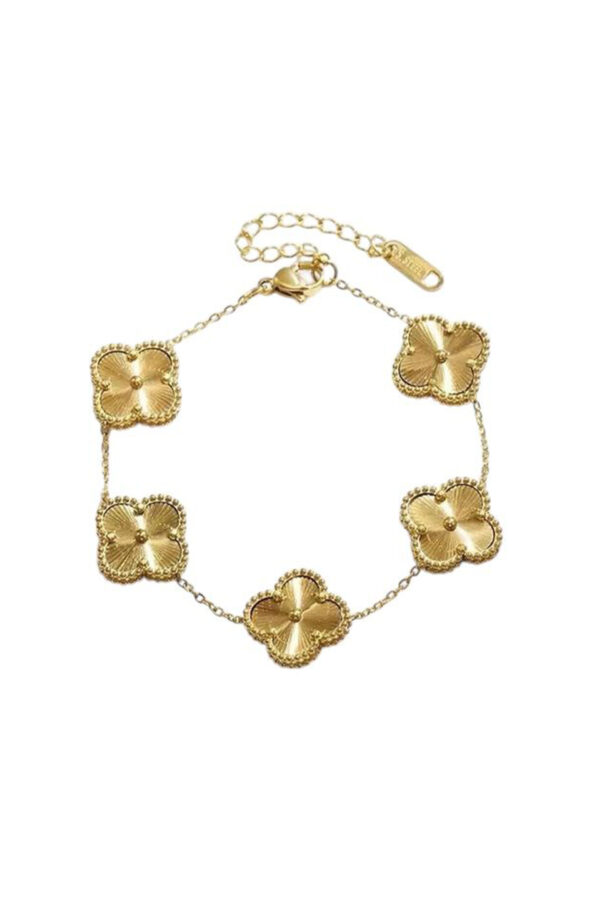 Gold Clover Bracelet